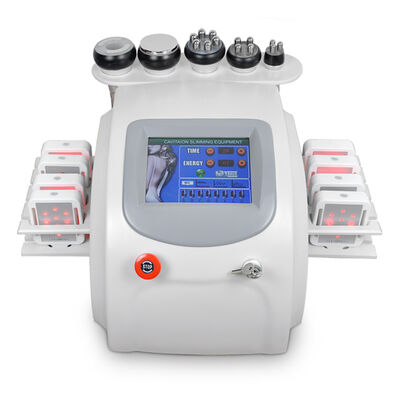 Wielofunkcyjna 6 w 1 Ultrasonic Kawitacja RF Vakuum Laser Cel ciało odchudzanie skóra ściśnięcia maszyna do salonu piękności