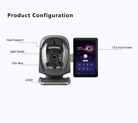 X3 Skin Pigmentation Analyzer AI Spot Detection Machine 15,6 Inch Screen Salon Sprzęt twarzy