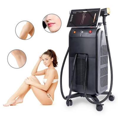 Maszyna do usuwania włosów diodowych 808nm Soprano Ice Platinum duży ekran 1800W depilacja laserowa Yag