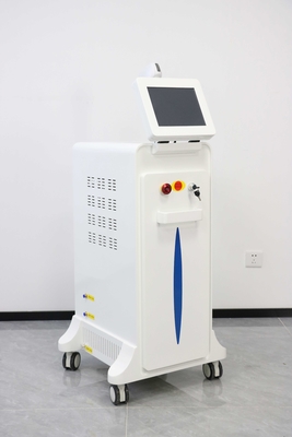 Wysokiej mocy Soprano Dual Handle Depilation Diod Laser Machine 4 Długość fali Lód Platyna Tytan Do Usuwania Włosów