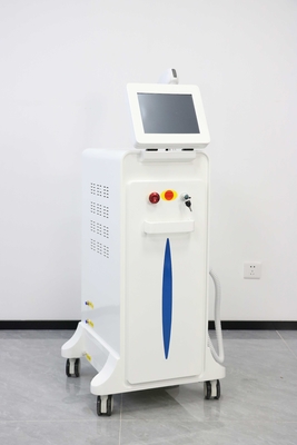 Wysokiej mocy Soprano Dual Handle Depilation Diod Laser Machine 4 Długość fali Lód Platyna Tytan Do Usuwania Włosów