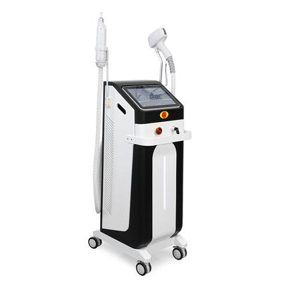 2 w 1 808nm Laser Trwałe usuwanie tatuażu włosów Yag Diod Salon Piękności 3 długości fal Diod Laser