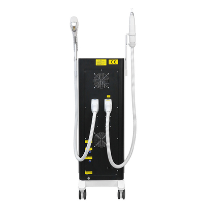 2 w 1 808nm Laser Trwałe usuwanie tatuażu włosów Yag Diod Salon Piękności 3 długości fal Diod Laser
