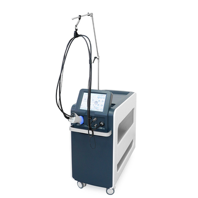 Pionowy 755nm Alex Laser włókno optyczne Hair Removal Długie puls Nd Yag Laser Hair Removal 1064nm