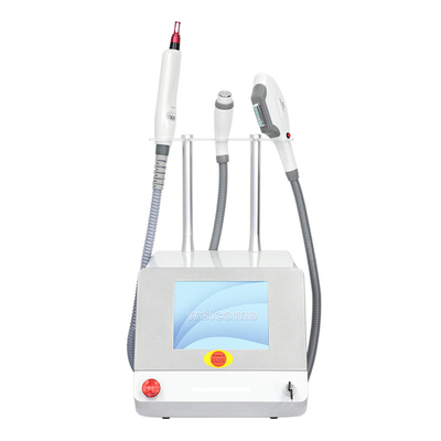 3 w 1 Picosecond Laser depilacji Ipl RF Maszyna z 3 sztuk rękojeści