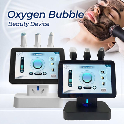3 w 1 Oxygen Jet Peel Infusion Face Lift Stretching Beauty Skin Care CO2 Bubble Oxygenation Exfoliate Oxygen Facial Machine