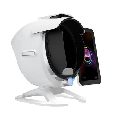 a6 Magic Skin Mirror Skin Analyzer AI 3D Skin Scanner Facial Analyzer Wooden Lamp Skin Scanner