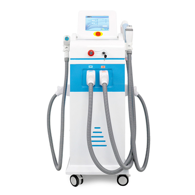 Maszyna piękności 4-w-1 z Elight Laser RF IPL Nd Yag urządzenie do usuwania włosów