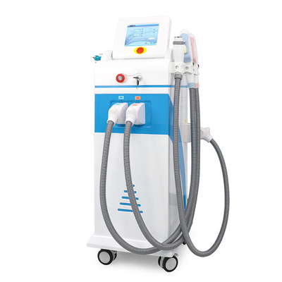 Maszyna piękności 4-w-1 z Elight Laser RF IPL Nd Yag urządzenie do usuwania włosów