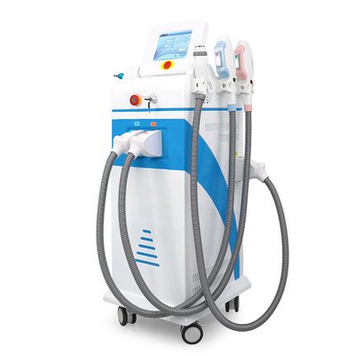 Maszyna piękności 4-w-1 z Elight Laser RF IPL Nd Yag urządzenie do usuwania włosów