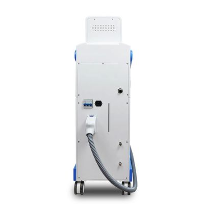 High Power Fiber Coupled 808nm Diode Laser Hair Removal Machine with 15*15mm Spot Size and 110V-130V / 60Hz, 220V-240V / 50Hz Voltage