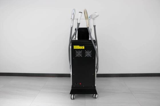 Pionowa maszyna kosmetyczna 4 w 1 Wielofunkcyjne urządzenie kosmetyczne i system usuwania włosów laserowych