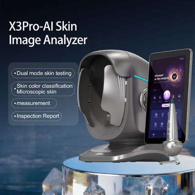 AI Magic 3D Mirror Facial Scanner Analizator De Piel Akne Analiza skóry Full Face Scanner Testing Skin Analyzer Machine