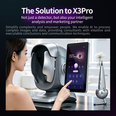 AI Magic 3D Mirror Facial Scanner Analizator De Piel Akne Analiza skóry Full Face Scanner Testing Skin Analyzer Machine