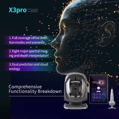 AI Magic 3D Mirror Facial Scanner Analizator De Piel Akne Analiza skóry Full Face Scanner Testing Skin Analyzer Machine