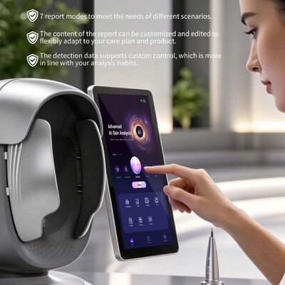 AI Magic 3D Mirror Facial Scanner Analizator De Piel Akne Analiza skóry Full Face Scanner Testing Skin Analyzer Machine
