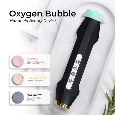 Rękojeść z bańką tlenową LED Microbubble Lift jasny przenośny instrument do salonu skóry