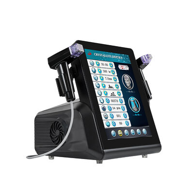 Głębokość kryształowa 8 Fractional RF Microneedle Machine Multi Tips Wręka blizna usunięcie rozstępów