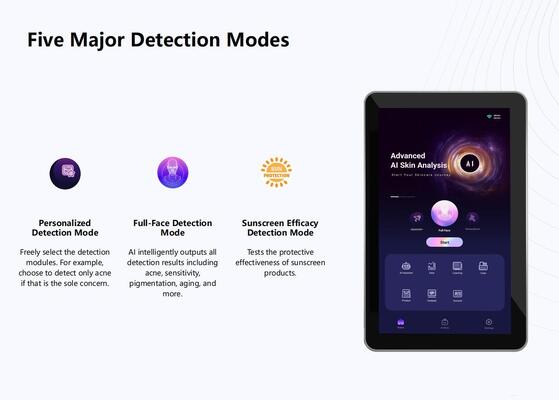 Kamera X3 Skin Analyzer AI z 15,6-calowym wyświetlaczem HD, maszyna diagnostyczna do kliniki urody