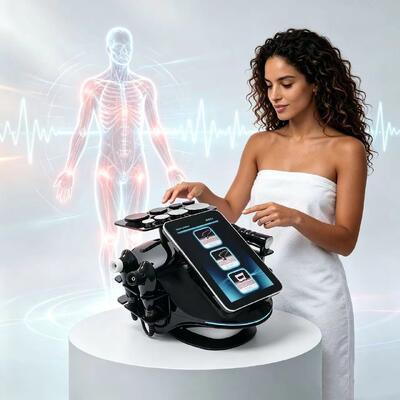 448KHz RF Tecar Body Sculpting Machine 3 sondy urządzenie do formowania dla kliniki redukcji tłuszczu