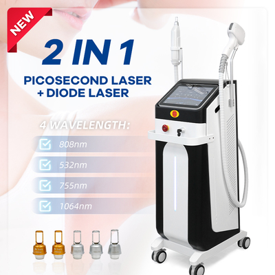 808nm Diodowy Piko Laser do Usuwania Włosów i Tatuaży dla Salonu RL-808P