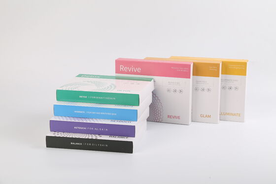 Wielokolorowy zestaw do pielęgnacji twarzy Illuminate Revive Balance Retouch Detox Hydrate Serum do pielęgnacji skóry Zestaw do spa